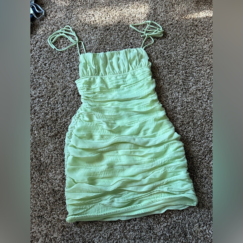 Blush boutique mini dress